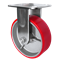 Большегрузное полиуретановое колесо, неповоротное FCp 46 (100 мм) - фото 14870