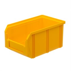 Пластиковый ящик Стелла-техник V-2-желтый - фото 18125