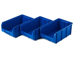 Пластиковый ящик Стелла-техник V-3-К3-синий - фото 18205